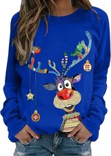 Pull Noel Femme Renne