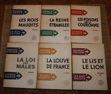 M DRUON LES ROIS MAUDITS DEL