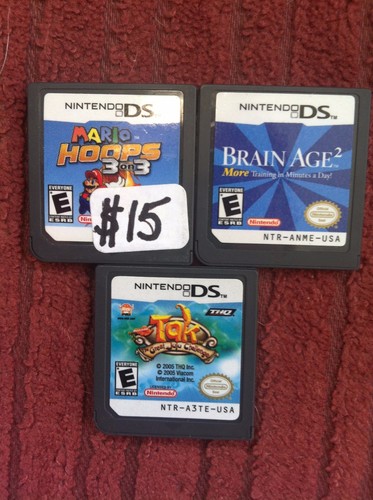 Three nintendo games - three(3),