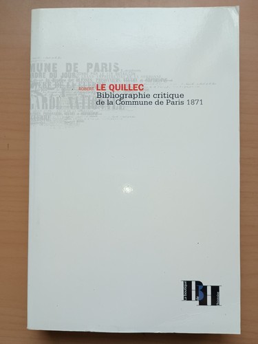 Bibliographie critique la - critique, de