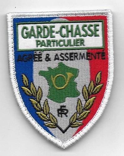 Ecusson france garde chasse - france,