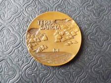 Médaille TERRE SAINTE - TU AIMERAS TON PROCHAIN COMME TOI MÊME en Bronze ISRAEL