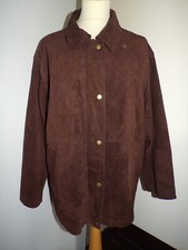 veste en croute de cuir de