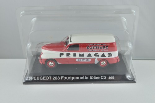 Peugeot 203 fourgonnette tolee - peugeot,