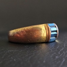 Bague sertie de 4 barrettes