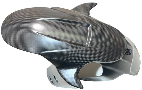 Garde boue carbone ducati - garde-boue,