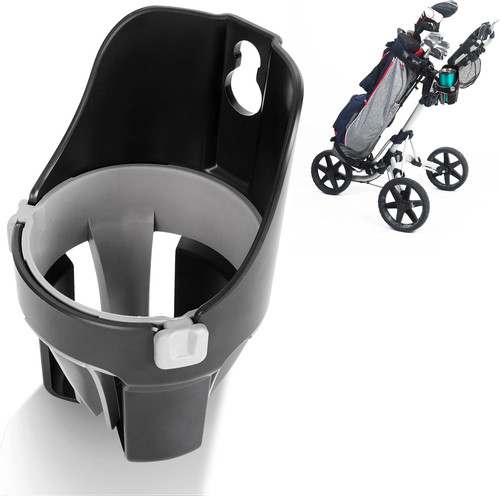 Golf push cart cup holder - golf,