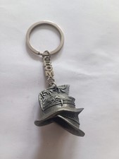Porte-clés métal Casque de Gladiateur Romain ROMA ITALIA Keychain Vintage 80'