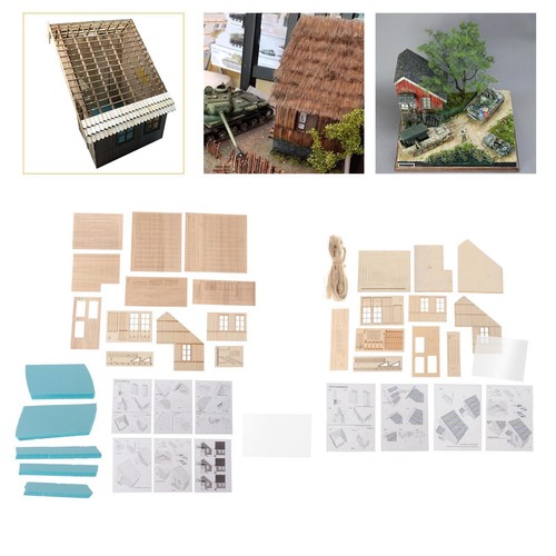 Maison miniature bois - maison, à