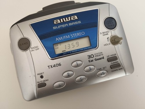 Walkman aiwa tx406 radio - walkman,