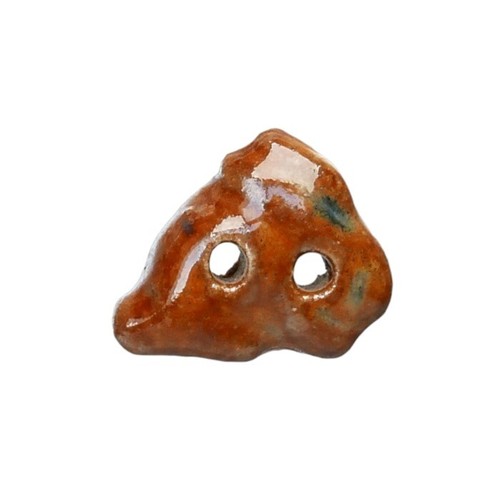Ancien bouton céramique - en,