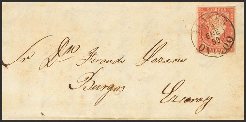 Asturies histoire postale - asturies.,
