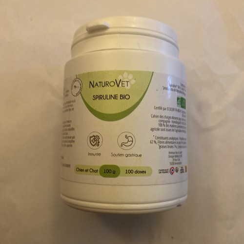 Spiruline bio 100g 100deses