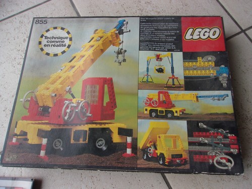 Lego technic 855 vintage - lego, boite