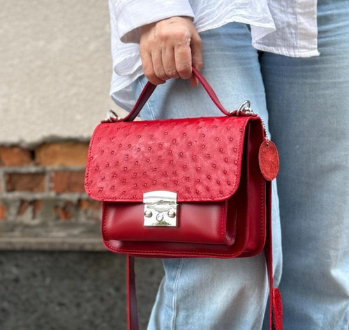 Sac bandoulière cuir - à, en