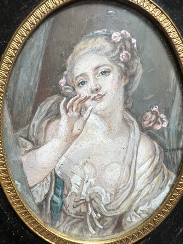 Portrait tableau peinture - &,