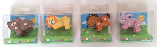 Lot gomme fantaisie - de,
