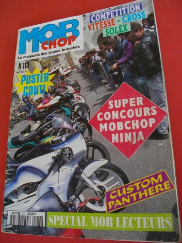 Magazine mob chop numéro 113 - magazine,