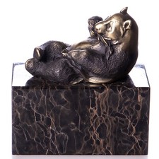 Sculpture ours panda - panda, en