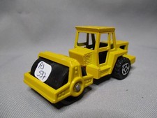 AJ597 MAJORETTE ROULEAU COMPRESSEUR COMPACTEUR BTP REF 226 STEAMROLLER