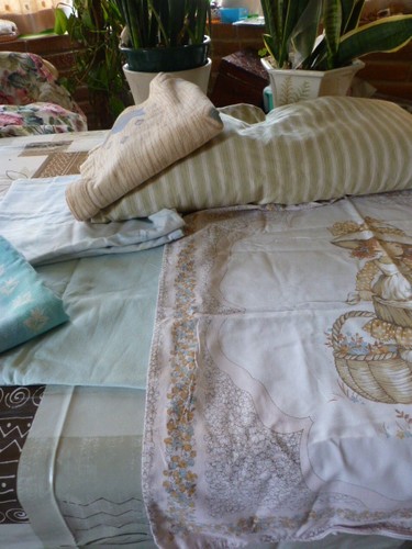 Lot6piéces housses taies et - =,