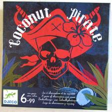 Jeu de société Coconut Pirate Djeco Jeu d'observation et de rapidité 6 ans+