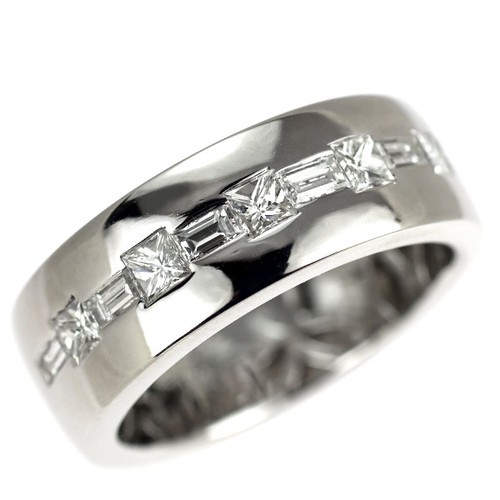 Bague diamant taille princesse