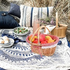 Grand Panier Osier Picnic