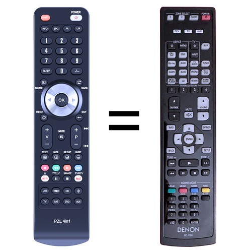 New 1166 replace - rc-1166, remote