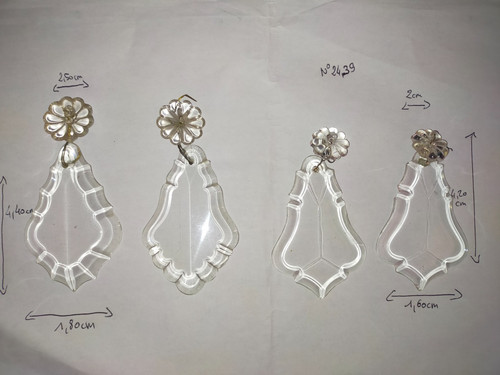 Pampilles avec perles - 4,