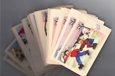 REF AF 42 - ENSEMBLE DE 70 CARTES POSTALES ANCIENNES VIERGES JOYEUX NOEL