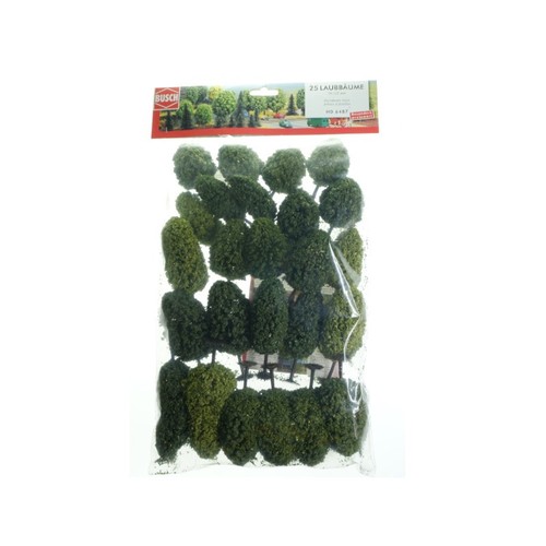 Busch 6487 25x arbres - busch, À