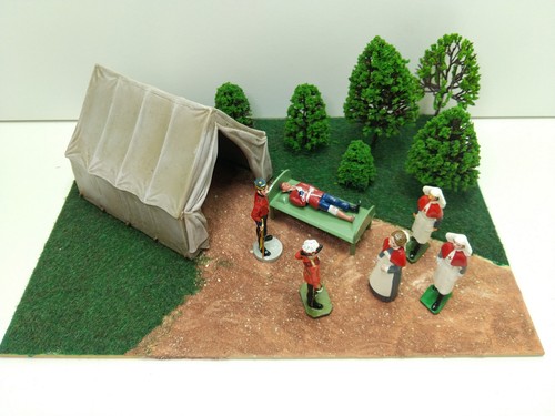 Diorama britains hôpital - -,