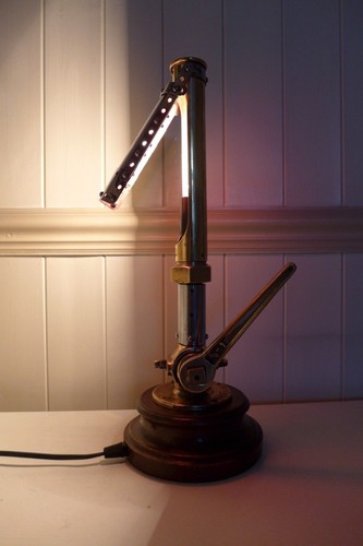 Ancienne lampe table en - ancienne,
