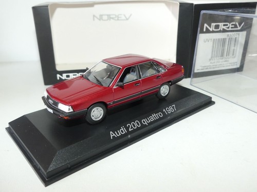 Audi quattro rouge - rouge, norev