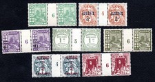 Colonies Françaises Algérie  LOT de paire milésimes  Nx/xx TB cote 81 euros !