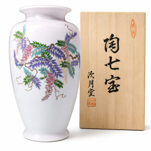 Vase cloisonné céramique - cloisonné, en