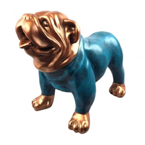 Statue résine bouledogue - statue,
