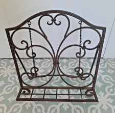 LUTRIN PUPITRE PORTE LIVRES DE CUISINE EN METAL 