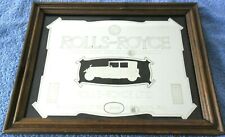 Tableau Miroir ROLLS ROYCE London Mirror Spiegel Best Car in The World Voiture