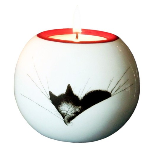 Porte bougie boule chats - chats, par