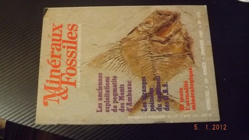 Revue mineraux fossiles - revue, &