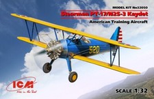 Maquette Stearman PT-17 / N2S-3 Kaydet ICM 1/32 32050 + détails