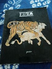 Revue FMR numéro 4 quatre janvier 2005-mappa mundi/nmemosyne/matisse/ex libris