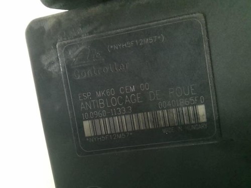 Bloc abs - bloc, (freins
