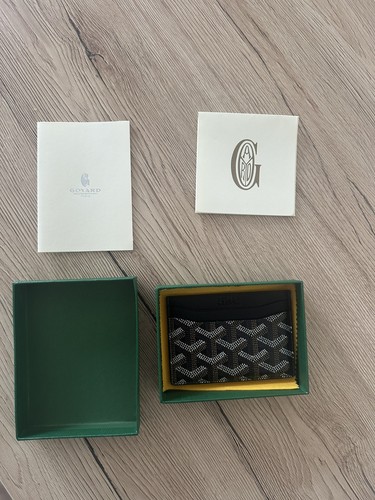 Porte carte goyard noir - goyard,