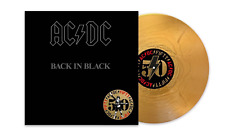 AC/DC Back in Black gold vinyl