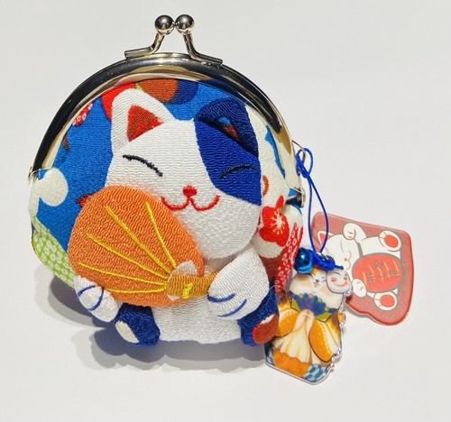 Porte monnaie chat - chat, maneki