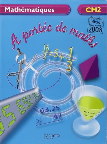Portée maths cm2 livre - -,