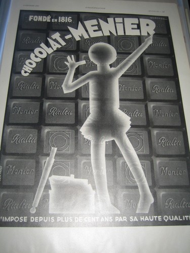Publicité ancienne menier - ancienne,